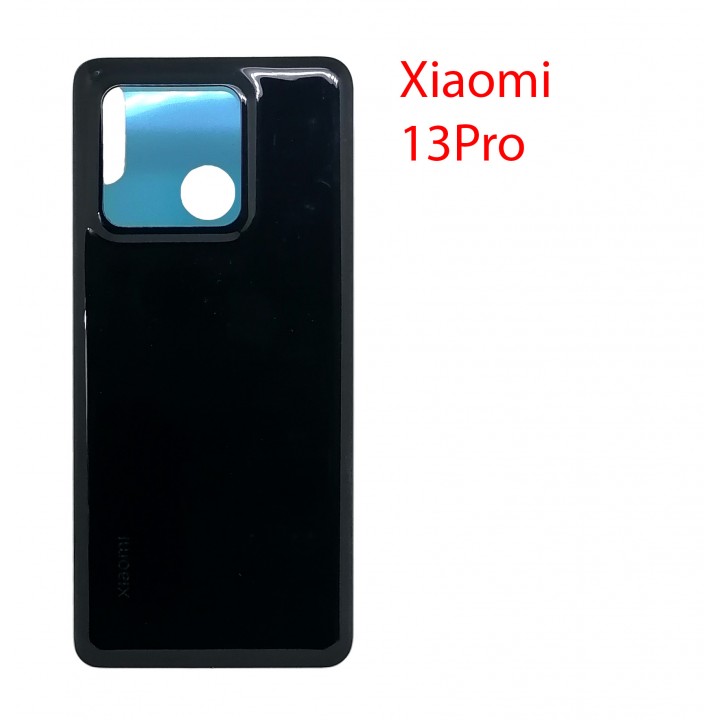 Задняя крышка (стекло) для Xiaomi 13 Pro (черный)