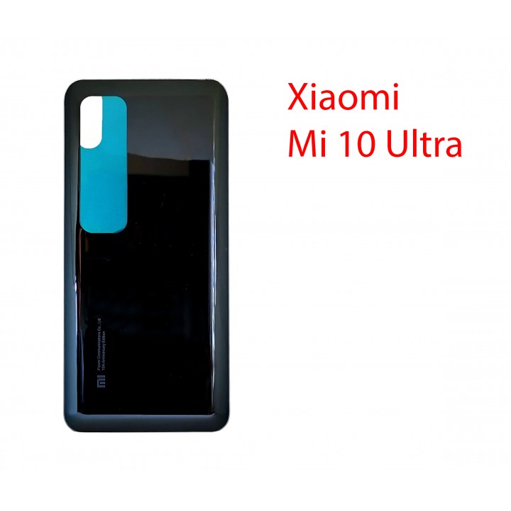 Задняя крышка (стекло) для Xiaomi Mi 10 Ultra черный