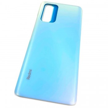 Задняя крышка (стекло) для Xiaomi Redmi Note 10 Pro голубой лед