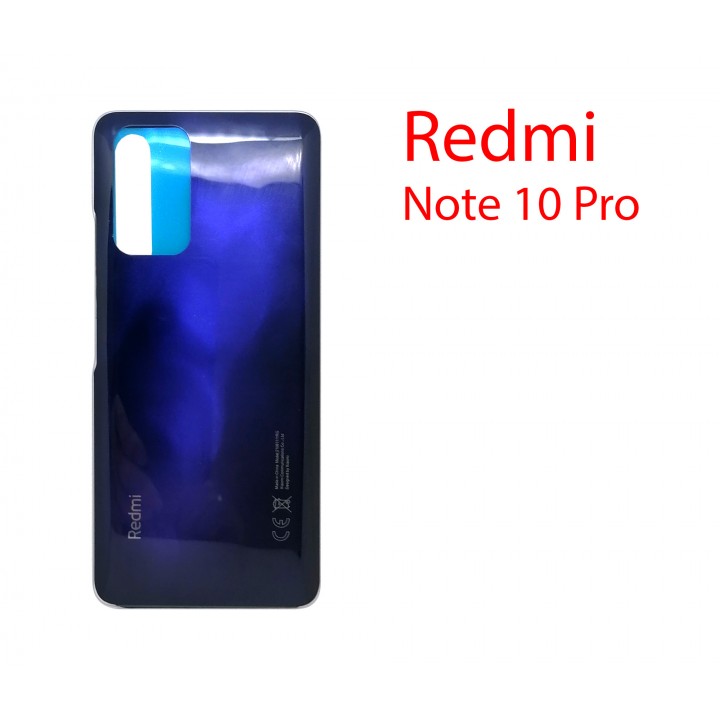 Задняя крышка (стекло) для Xiaomi Redmi Note 10 Pro синий Задняя крышка (стекло) для Xiaomi Redmi Note 10 Pro синий