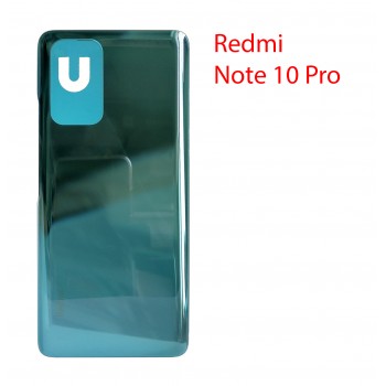 Задняя крышка (стекло) для Xiaomi Redmi Note 10 Pro зеленый