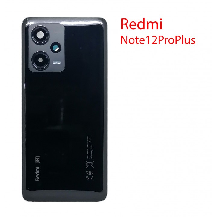 Задняя крышка (стекло) для Xiaomi Redmi Note 12 Pro plus в Сборе (черный) Задняя крышка (стекло) для Xiaomi Redmi Note 12 Pro plus в Сборе (черный)