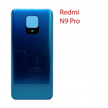 Задняя крышка (стекло) для Xiaomi Redmi Note 9 pro международная версия (серый)