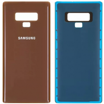 Задняя крышка (стекло) для Samsung Galaxy Note 9 (SM-N960F) медный
