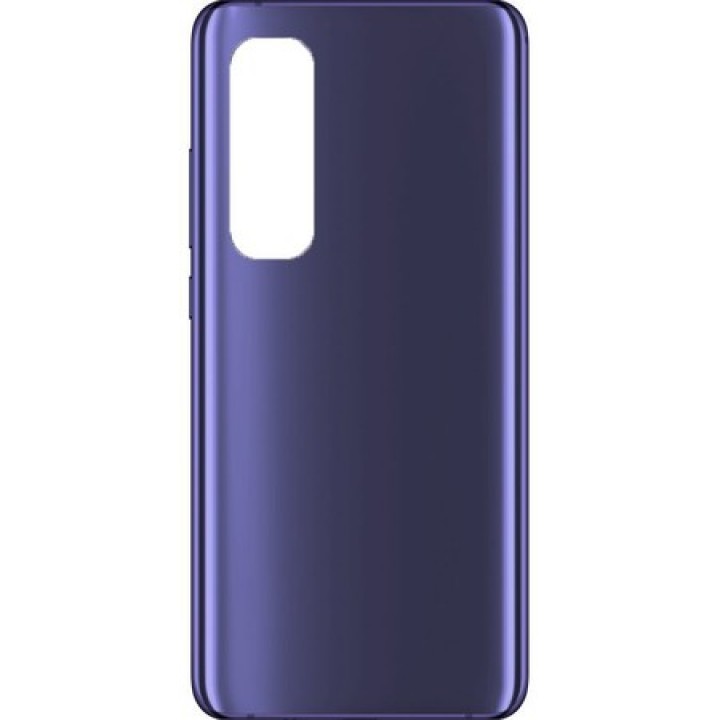 Задняя крышка (стекло) для Xiaomi Mi 10T международная версия (серебристый)