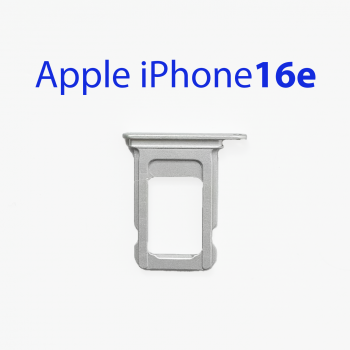 Cим-лоток (Sim-слот) Apple iPhone 16e белый