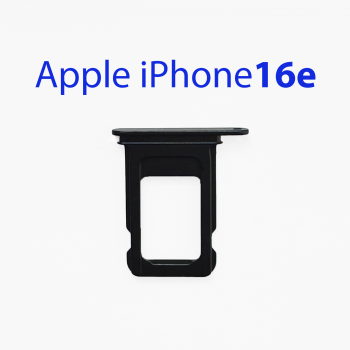 Cим-лоток (Sim-слот) Apple iPhone 16e черный