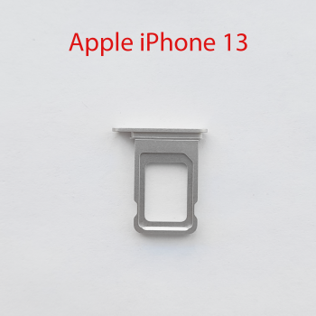 Cим-лоток (Sim-слот) Apple iPhone 13 (белая)