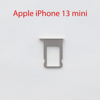 Cим-лоток (Sim-слот) Apple iPhone 13 mini (белый)