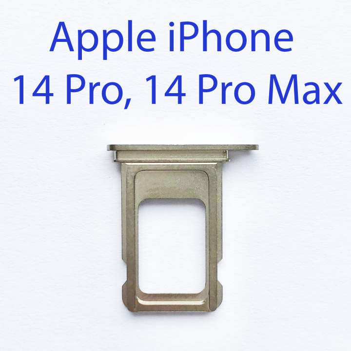 Cим-лоток (Sim-слот) Apple iPhone 14 pro, 14 pro Max (золото)