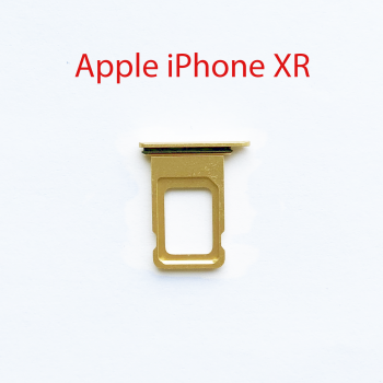 Cим-лоток (Sim-слот) Apple iPhone XR (желтый)