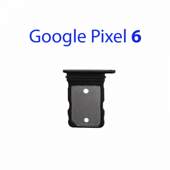 Cим-лоток (Sim-слот) Google Pixel 6 черный
