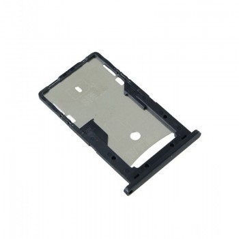 Cим-лоток (Sim-слот) для Xiaomi Redmi 4a черный