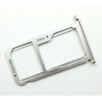 Cим-лоток (Sim-слот) Huawei P40 lite (серей)