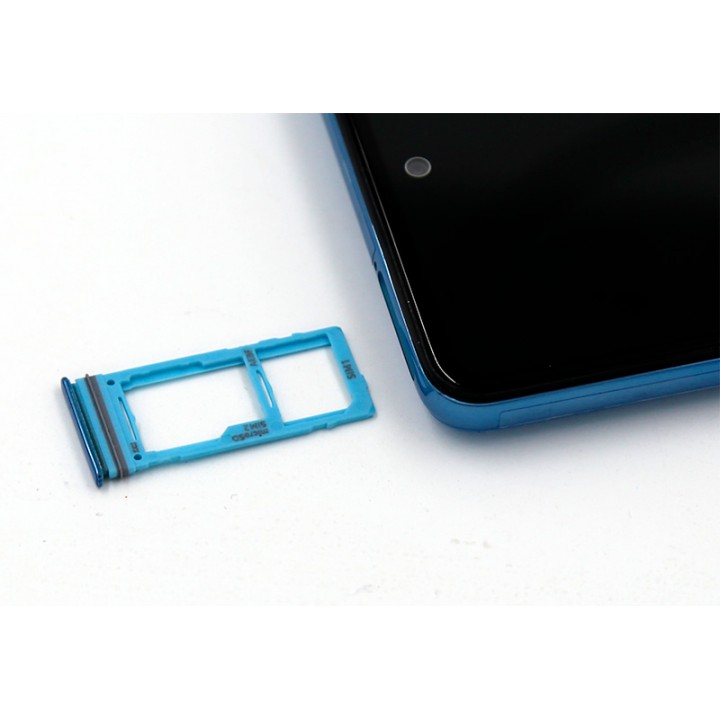 Cим-лоток (Sim-слот) Samsung Galaxy A52 (SM-A525F) синий