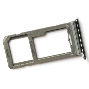 Cим-лоток (Sim-слот) Samsung SM-G950F (Galaxy S8), SM-G955F (Galaxy S8 Plus) черный