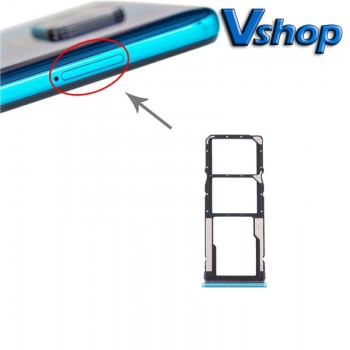 Cим-лоток (Sim-слот) Xiaomi Redmi 9T (зеленый)