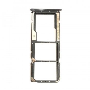 Cим-лоток (Sim-слот) Xiaomi Redmi Note 9 (черный)