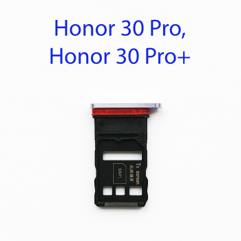 Cим-лоток (Sim-слот) Honor 30 Pro EBG-AN00 сиреневый