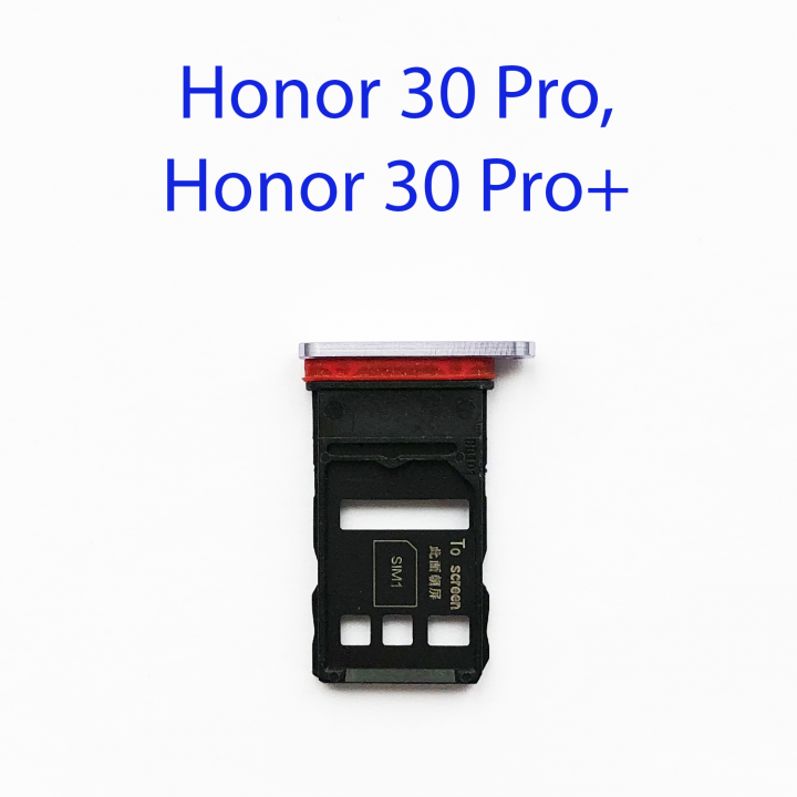Cим-лоток (Sim-слот) Honor 30 Pro EBG-AN00 сиреневый