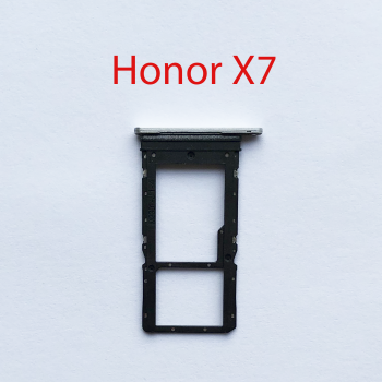 Cим-лоток (Sim-слот) HONOR X7 серебро