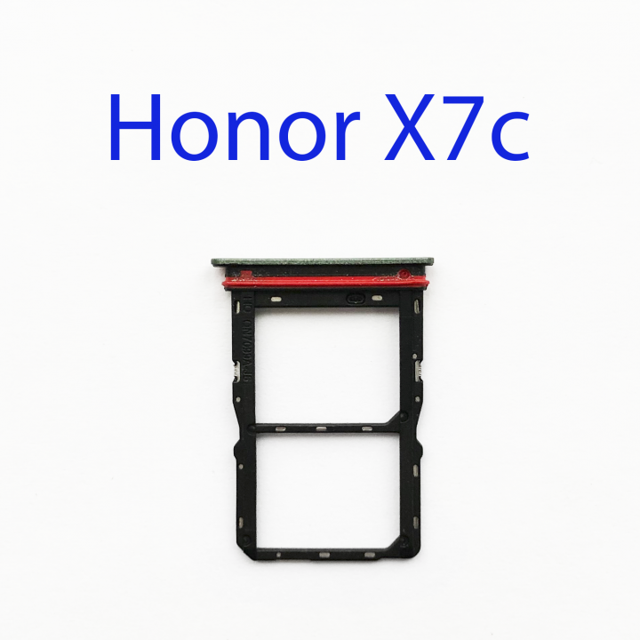 Cим-лоток (Sim-слот) Honor X7с зеленый
