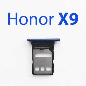 Cим-лоток (Sim-слот) HONOR X9 синий