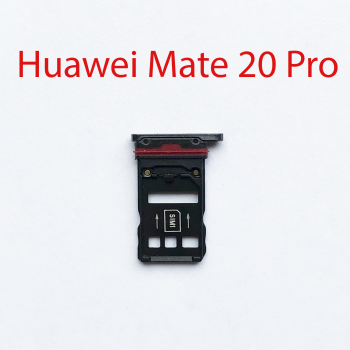 Cим-лоток (Sim-слот) Huawei Mate 20 Pro LYA-L29 (черный)