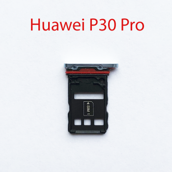 Cим-лоток (Sim-слот) Huawei P30 Pro VOG-L29 голубой