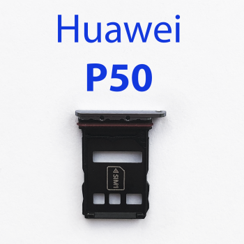 Cим-лоток (Sim-слот) Huawei P50 ABR-LX9 черный
