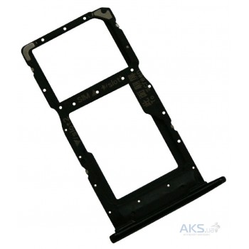 Cим-лоток (Sim-слот) Huawei P Smart 2019 POT-LX1 (черный)