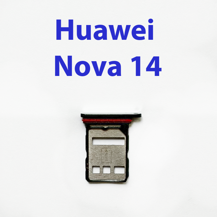 Cим-лоток (Sim-слот) для Huawei nova 14 TLR-LX9 белый
