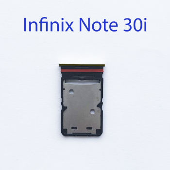 Cим-лоток (Sim-слот) Infinix Note 30i (X6716) золото
