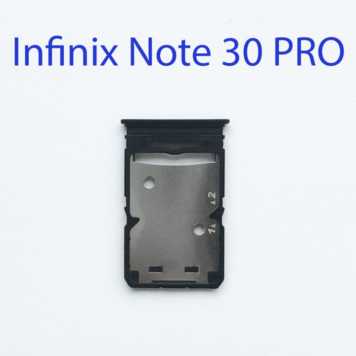 Cим-лоток (Sim-слот) Infinix Note 30 Pro X678B (черный)