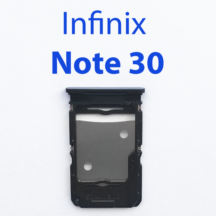 Cим-лоток (Sim-слот) Infinix Note 30 X6833B черный