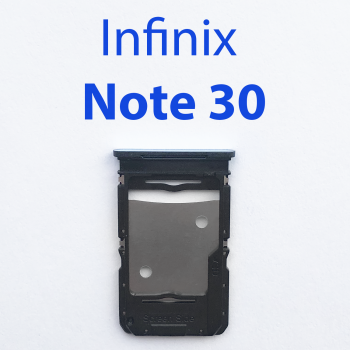 Cим-лоток (Sim-слот) Infinix Note 30 X6833B синий