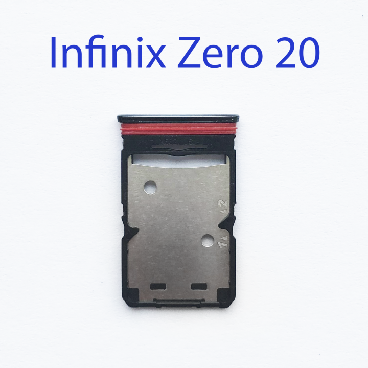 Cим-лоток (Sim-слот) Infinix Zero 20 (X6821) черный