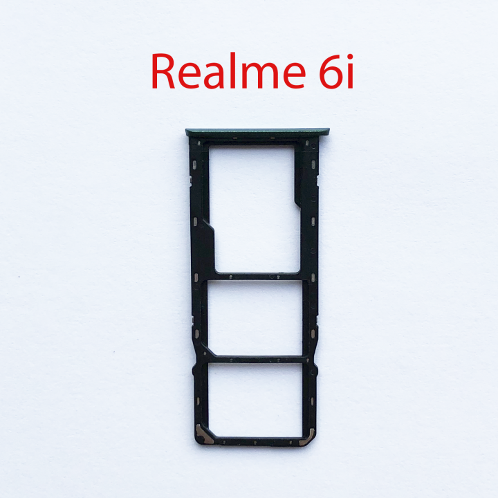 Cим-лоток (Sim-слот) Realme 6i зеленый
