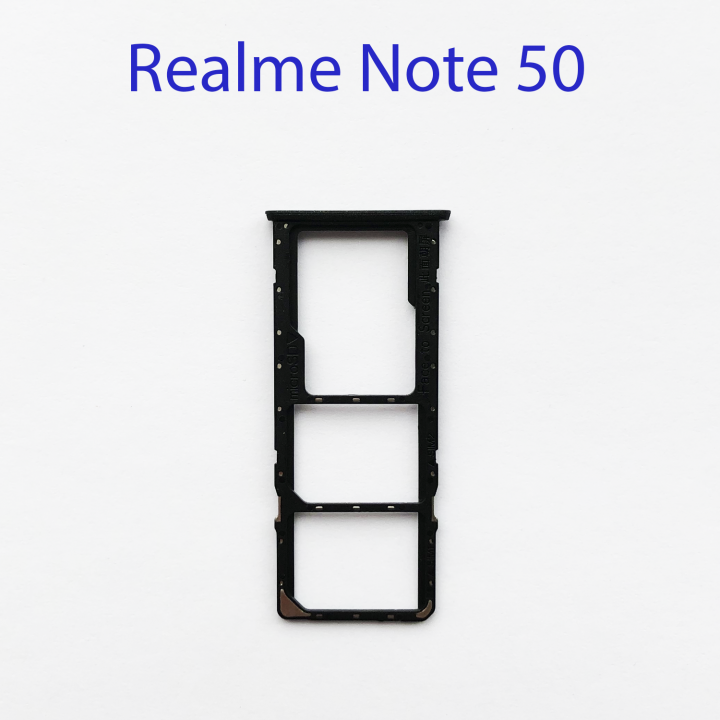 Cим-лоток (Sim-слот) Realme Note 50 черный