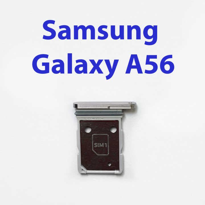 Cим-лоток (Sim-слот) для Samsung Galaxy A56 SM-A566E розовый