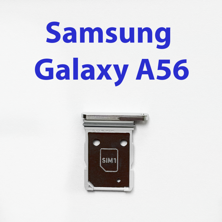 Cим-лоток (Sim-слот) для Samsung Galaxy A56 SM-A566E зеленый