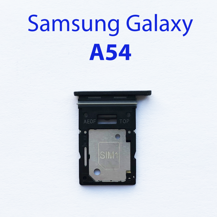 Cим-лоток (Sim-слот) Samsung Galaxy A54 SM-A546 черный