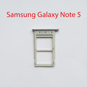 Cим-лоток (Sim-слот) Samsung Galaxy Note 5 SM-N920F серебро