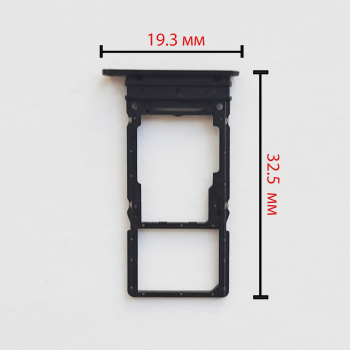 Cим-лоток (Sim-слот) Samsung Galaxy A33 5G (A336) черный