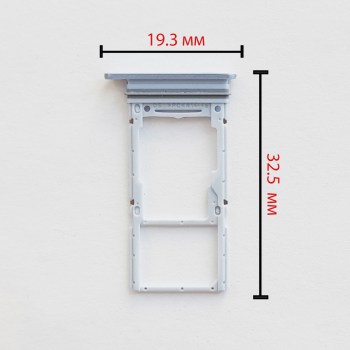Cим-лоток (Sim-слот) Samsung Galaxy A33 5G (A336) голубой