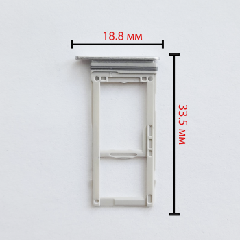 Cим-лоток (Sim-слот) Samsung Galaxy Note 9 (N960) белый
