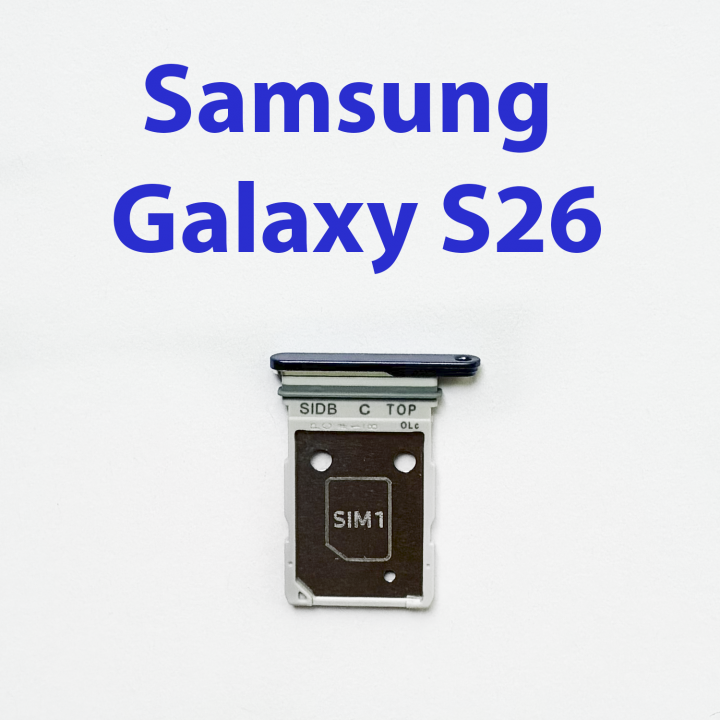 Cим-лоток (Sim-слот) для Samsung Galaxy S26 SM-S942B лавандовый