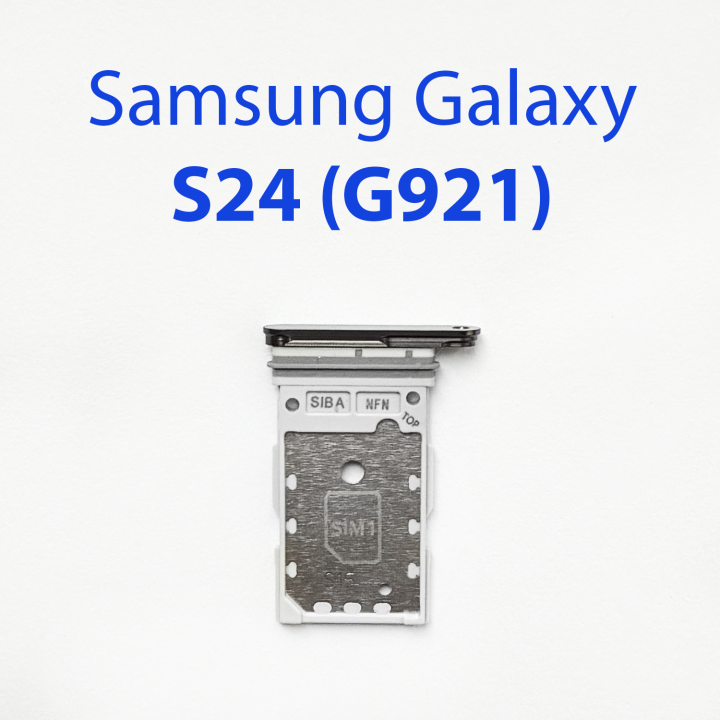 Cим-лоток (Sim-слот) Samsung Galaxy S24 SM-S921B черный Cим-лоток (Sim-слот) Samsung Galaxy S24 SM-S921B черный