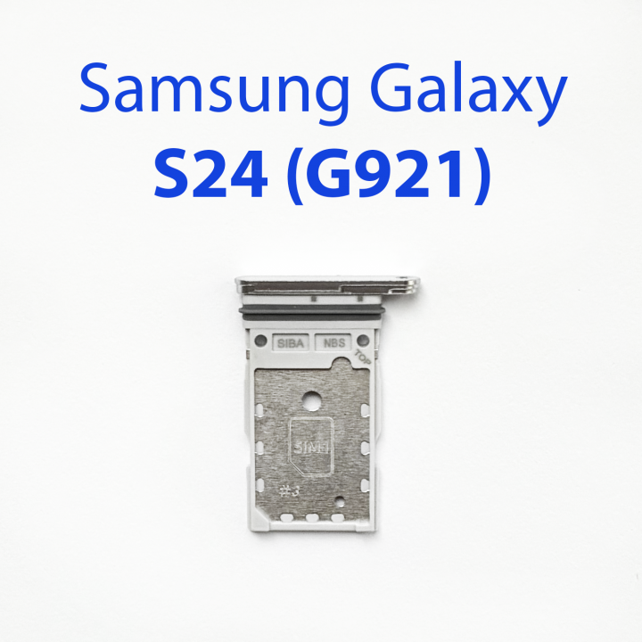 Cим-лоток (Sim-слот) Samsung Galaxy S24 SM-S921B серебро Cим-лоток (Sim-слот) Samsung Galaxy S24 SM-S921B серебро