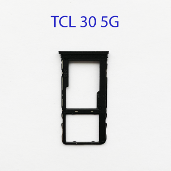 Cим-лоток (Sim-слот) TCL 30 5G (черный)